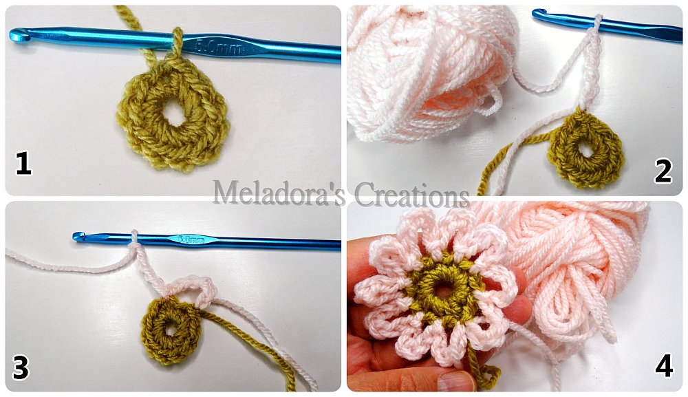 Create a Whimsical Crochet Flower Garland for Brightening Up Any Space