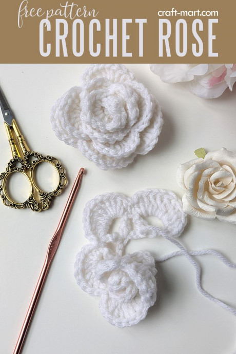 Learn How to Crochet a Beautiful Rose - Step-by-Step Guide to Creating Elegant Floral Decorations