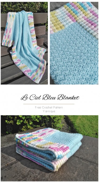 Le Ciel Blue Blanket