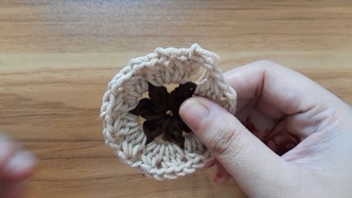 Crochet Sunflower Granny Square