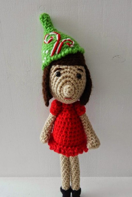 Crochet Christmas Dolly