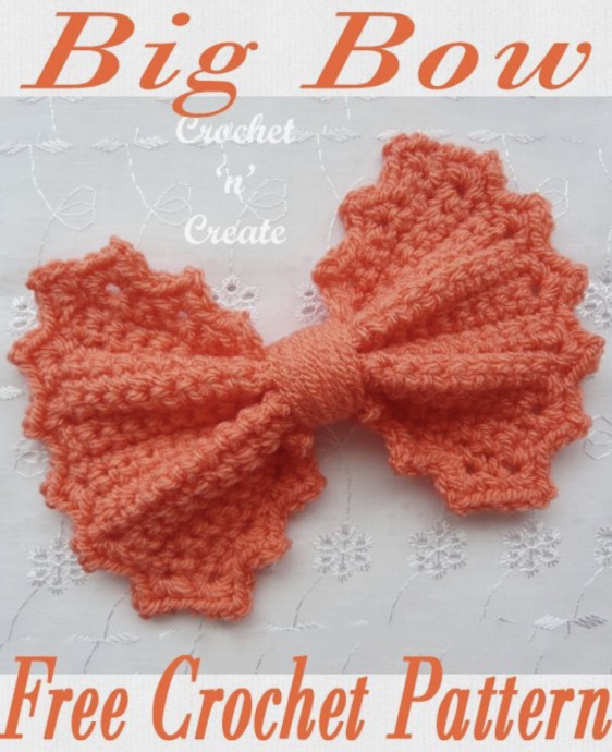 Crochet a Big Bow