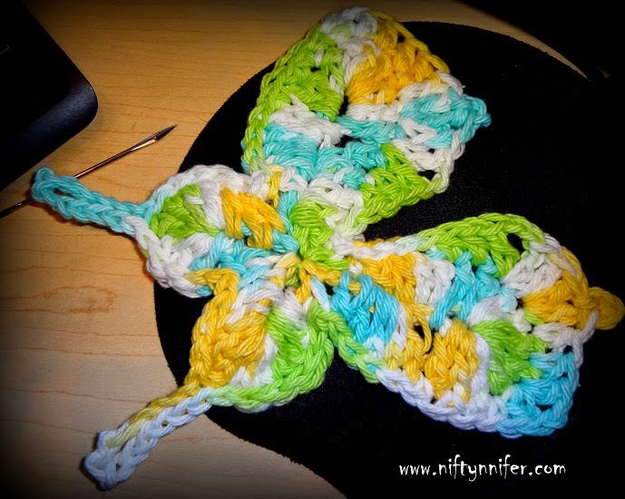Create a Beautiful Crochet Butterfly Motif with Detailed Instructions and Tips