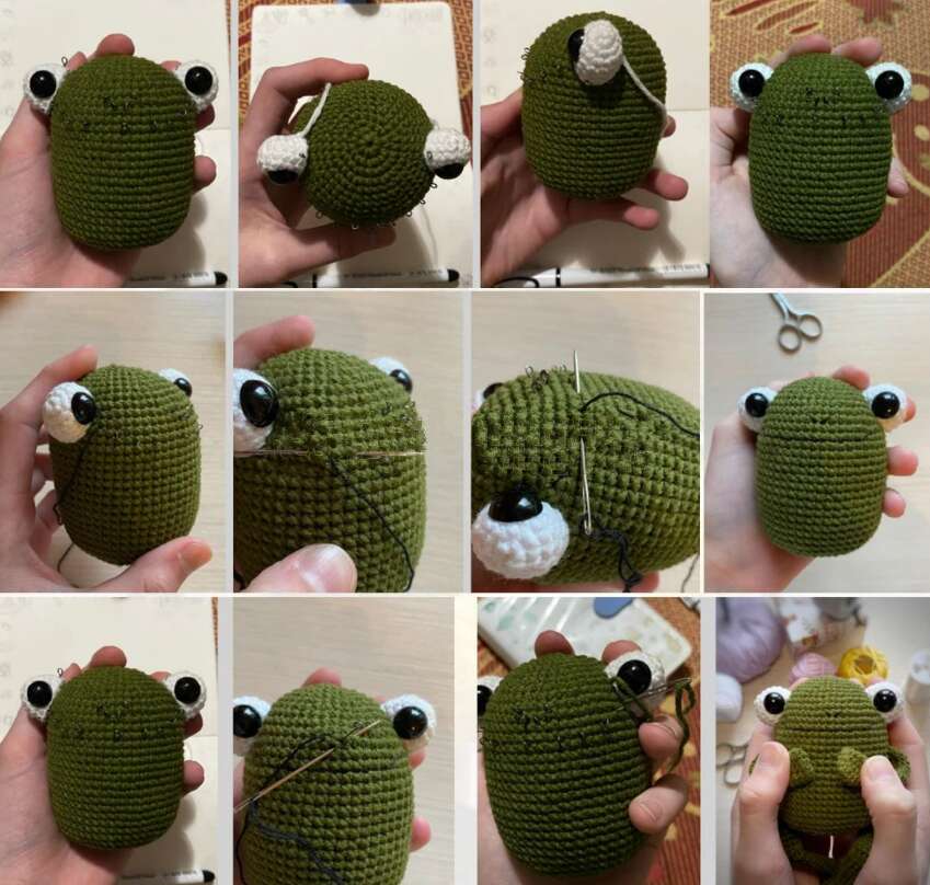 Create Your Adorable Crochet Frog Wearing Lifebuoy: Step-by-Step Guide