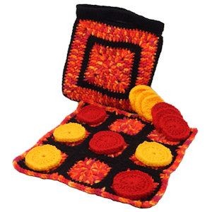 Create Your Own Crochet Tic Tac Toe Game in a Bag for Fun and Relaxation Create Your Own Crochet Tic Tac Toe Game in a Bag for Fun and Relaxation