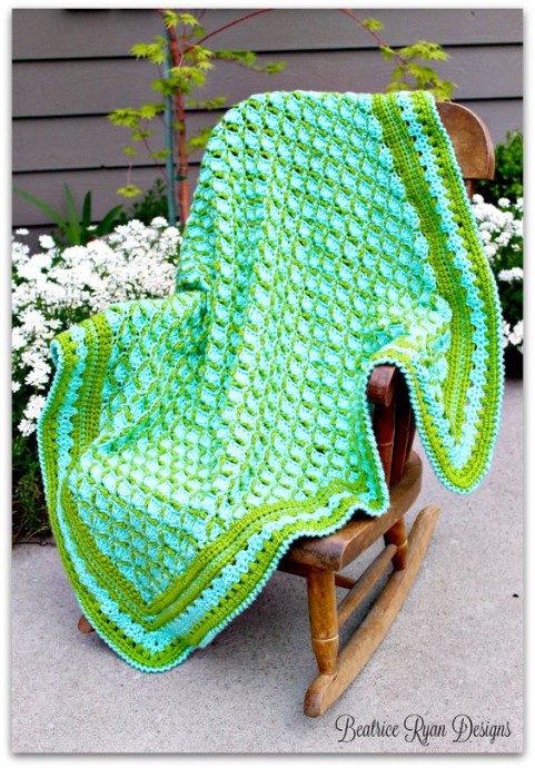 Crochet Pond Baby Blanket