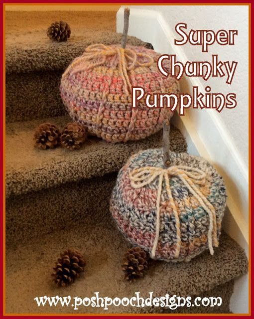 Crochet Chunky Pumpkin