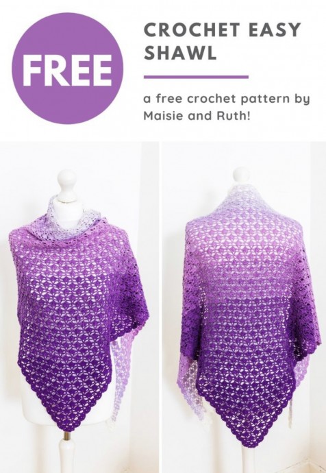 Crochet Shawl Pattern