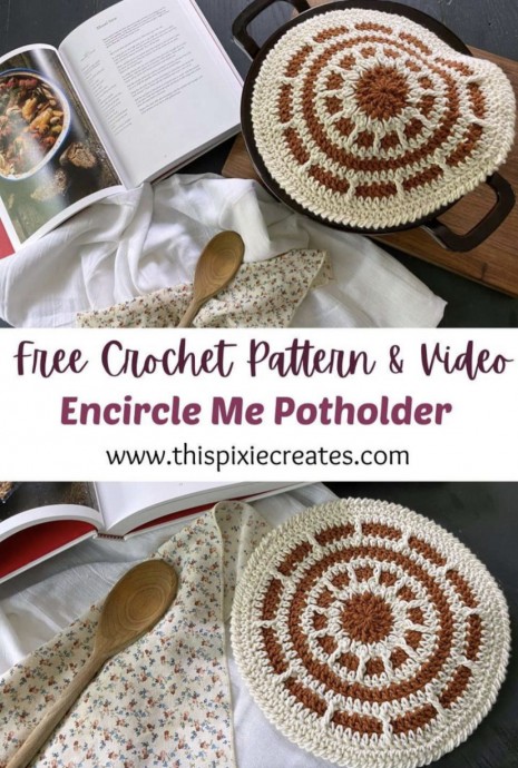 Create Your Unique Encircle Me Potholder: A Guide to Crocheting with Style Create Your Unique Encircle Me Potholder: A Guide to Crocheting with Style