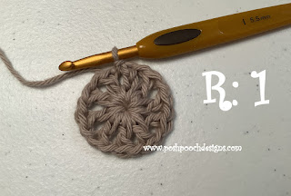 Crochet Beach Toys Bag