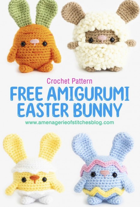 Crochet Easter Bunnies