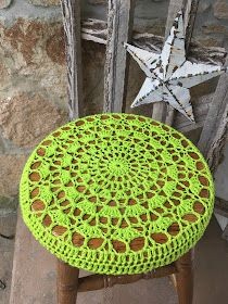 Create Beautiful and Practical Crochet Kitchen Stool Covers for Your Home