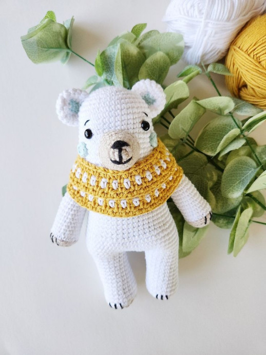 Crochet Orion the Polar Bear: A Step-by-Step Amigurumi Guide