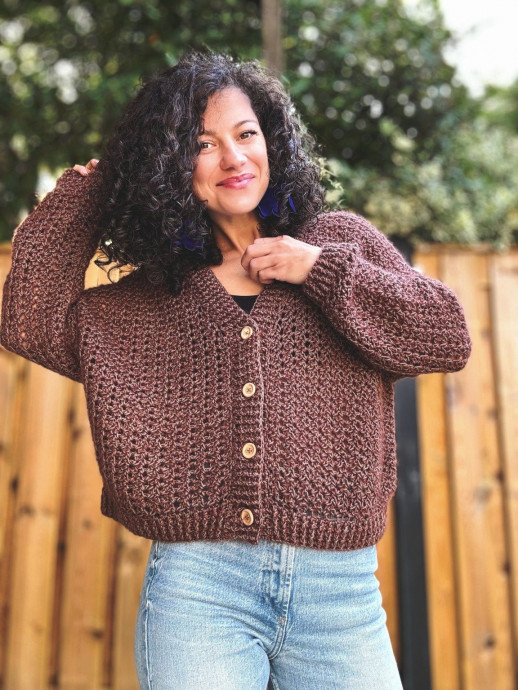 Crochet Amira Cardigan