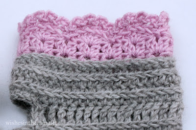 Crochet Far Away Fingerless Gloves