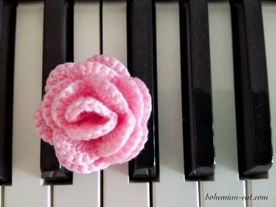 Crochet Adorable Rose