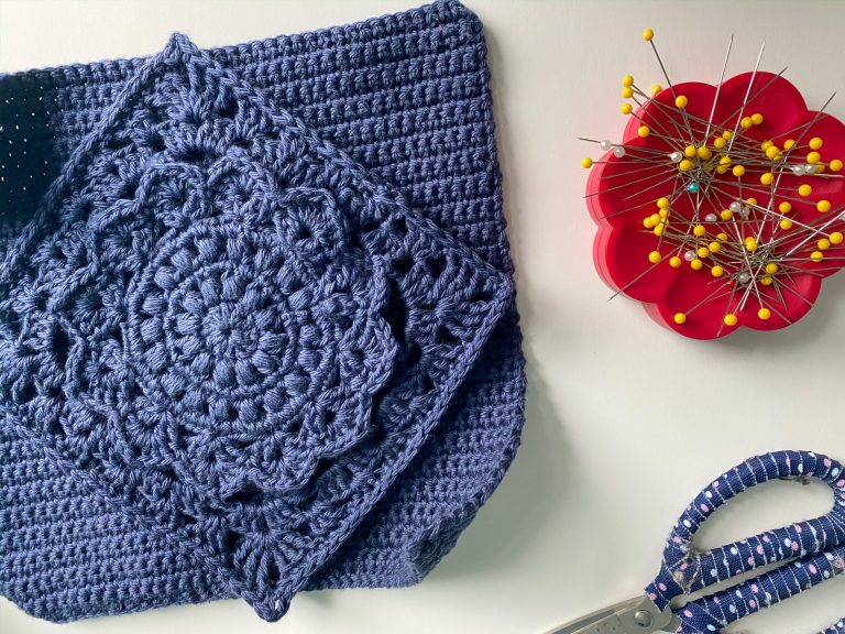 Create Your Own Crochet Spring Mandala Crossbody Bag for a Stylish Spring Look