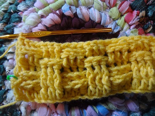 Create Your Beautiful Crochet Basket Weave Wash Cloth - Perfect for Home Use