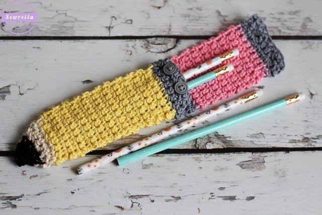 Create Your Own Adorable Crochet Pencil Pouch: A Fun and Functional Accessory for Organizing Pens and Pencils
