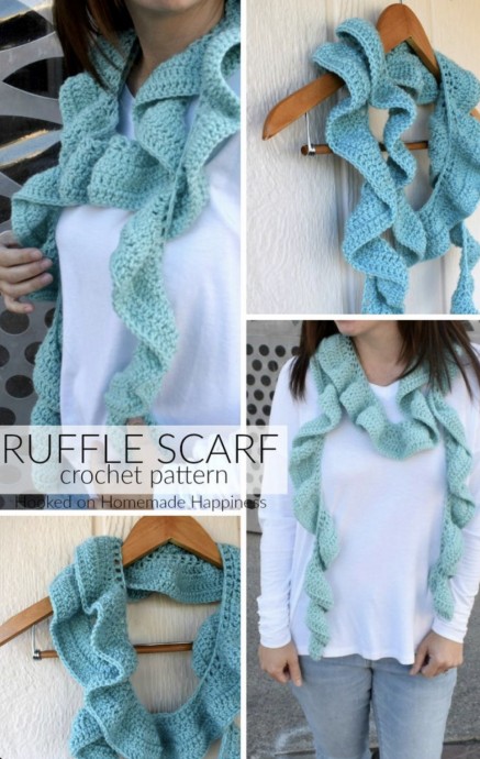 Beautiful Ruffle Scarf