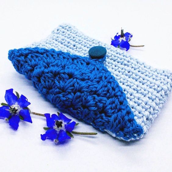 Crochet Card and Coin Purse