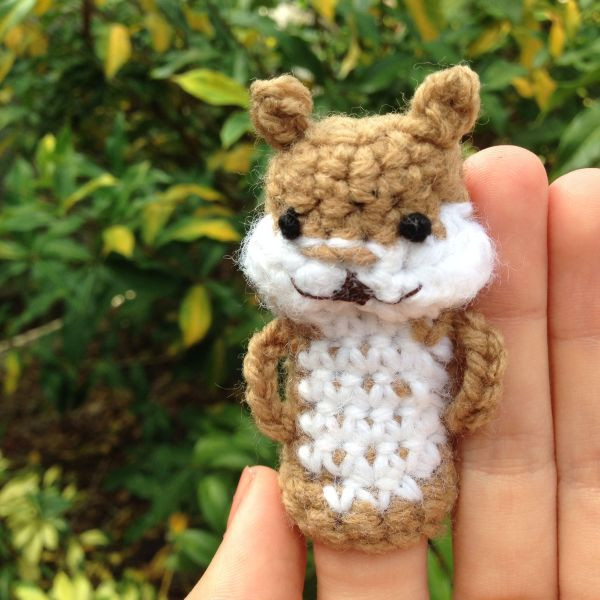 Delightful Crochet Squirrel Finger Puppet Pattern for Creative Play and Imagination Delightful Crochet Squirrel Finger Puppet Pattern for Creative Play and Imagination