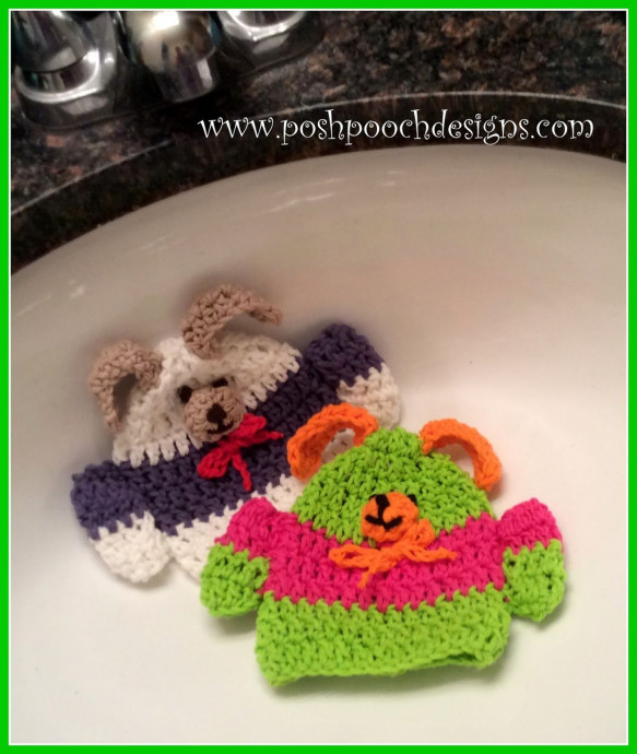 Crochet Dog Bath Buddy