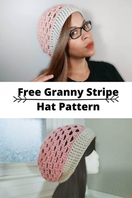 Create Your Own Crochet Granny Stripe Hat: A Step-by-Step Guide to Crafting a Stylish Accessory