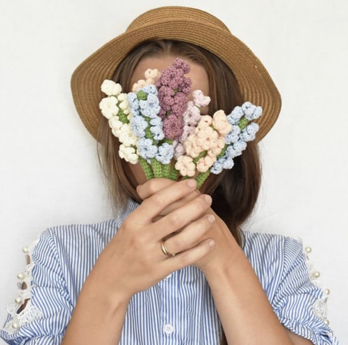 Crochet Hyacinth Flower