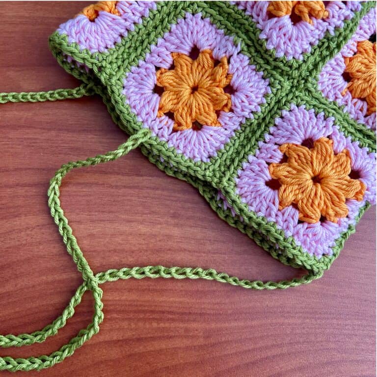 Crochet Spring Bloom Plant Hanger