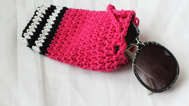 Create Your Own Crochet Drawstring Sunglass Case: Stylish Protection for Your Shades