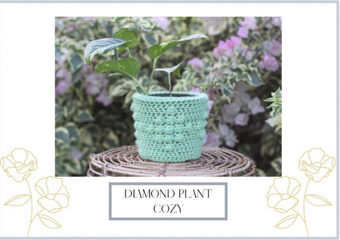Diamond Plant Cozy