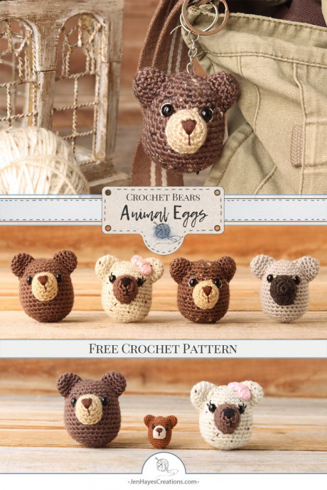 Create a Charming Crochet Bear Egg: A Fun and Whimsical Project for All Create a Charming Crochet Bear Egg: A Fun and Whimsical Project for All