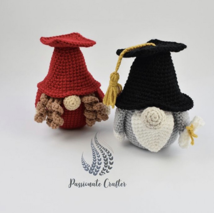 Graduation Gnome - Free Crochet Pattern