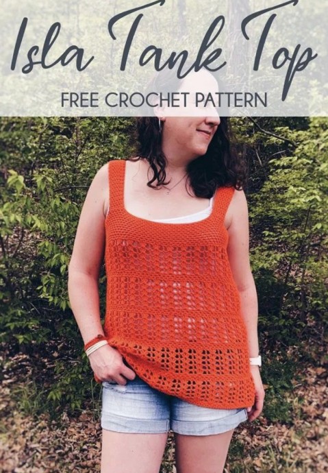 Free Crochet Pattern: Isla Tank Top