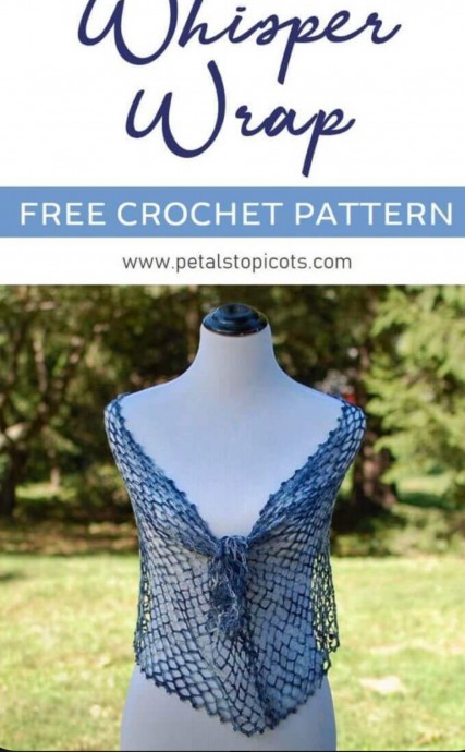 Crochet Whisper Wrap (Free Pattern)