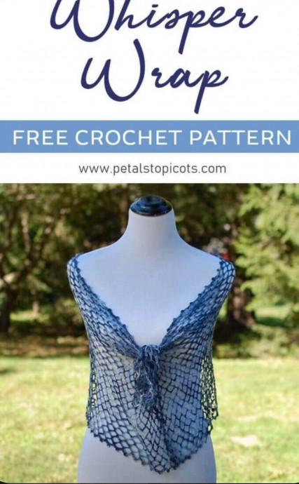 Discover the Elegance of the Crochet Whisper Wrap: A Versatile and Stylish Clothing Piece Discover the Elegance of the Crochet Whisper Wrap: A Versatile and Stylish Clothing Piece