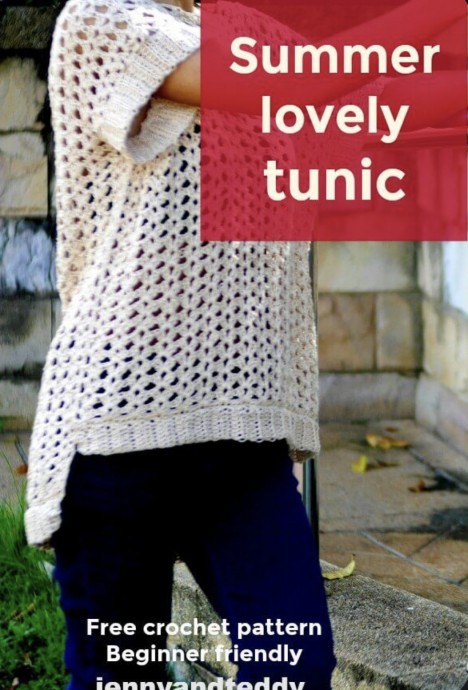 Create Your Own Stunning Summer Tunic with Our Free Crochet Pattern Create Your Own Stunning Summer Tunic with Our Free Crochet Pattern