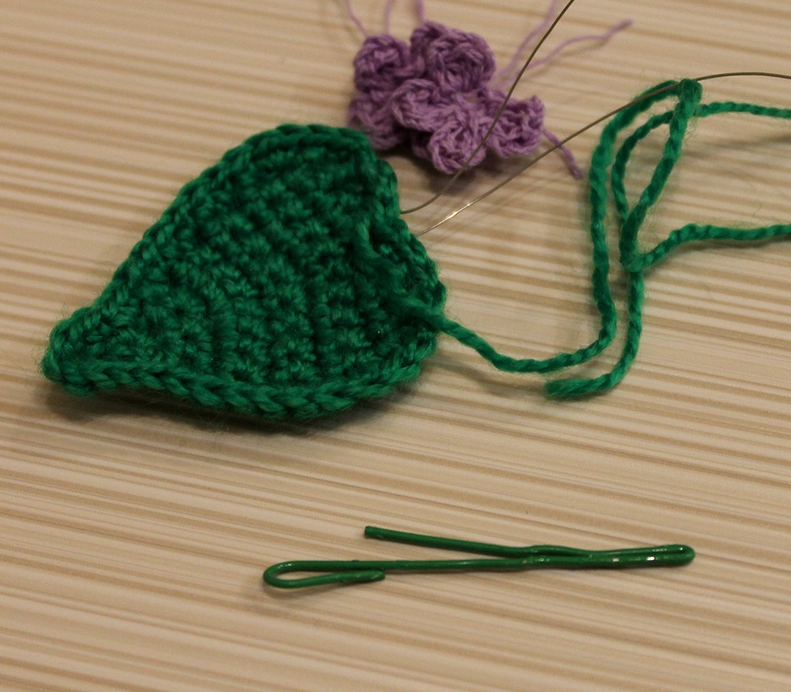 Discover the Art of Creating a Crochet Lilac Twig Brooch: Step-by-Step Guide