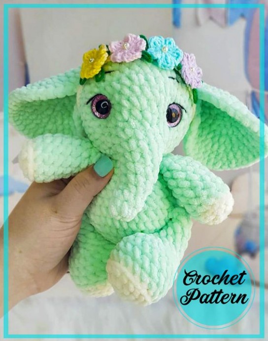 Create Your Own Crochet Velvet Plush Elephant Amigurumi: A Detailed Guide with Patterns and Materials Create Your Own Crochet Velvet Plush Elephant Amigurumi: A Detailed Guide with Patterns and Materials