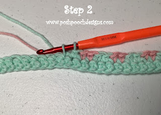 Crochet Checked Edge Washcloth - Elegant and Practical Addition to Your Bathroom