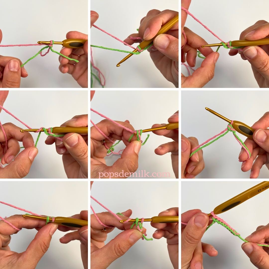 Customize Your Footwear with Handmade Two-Strand I-Cord Crocheted Shoelaces