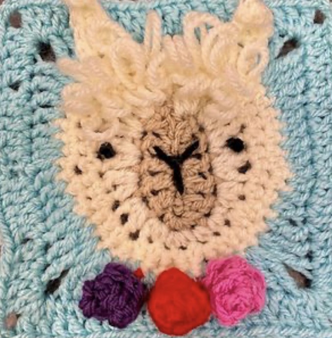 Free Crochet Pattern: Beautiful Afghan Block