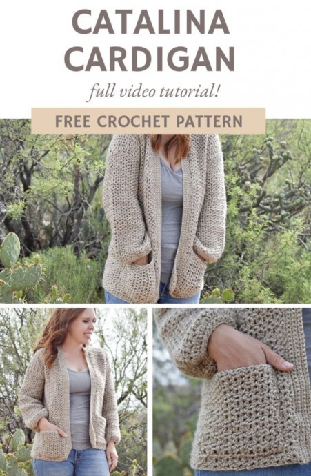 Create Your Own Stylish Catalina Cardigan with Our Exclusive Crochet Pattern Create Your Own Stylish Catalina Cardigan with Our Exclusive Crochet Pattern