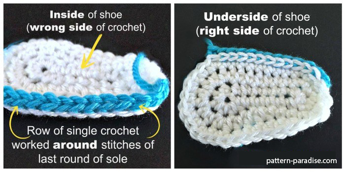 Crochet Spring Into Summer Baby Shoes