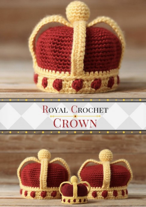 Decorative Crochet Crown