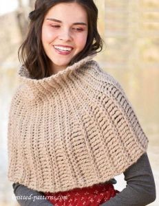 Cozy Crochet Turtleneck Cowl Pattern for Stylish Winter Accessory
