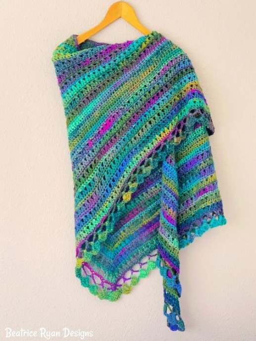 Crochet Elegant Shawl