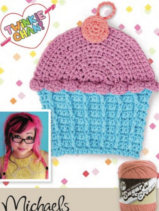 Crochet Pattern for Cupcake Dish Cloths