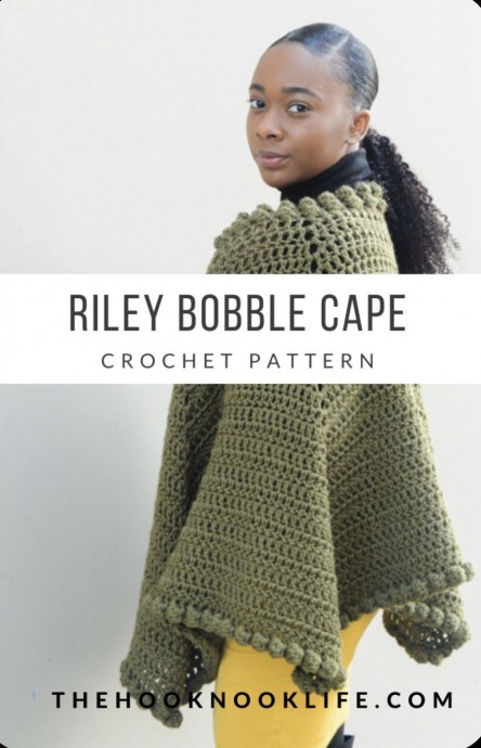 Discover the Versatile Riley Bobble Cape for Every Occasion - Perfect for Year-Round Style!